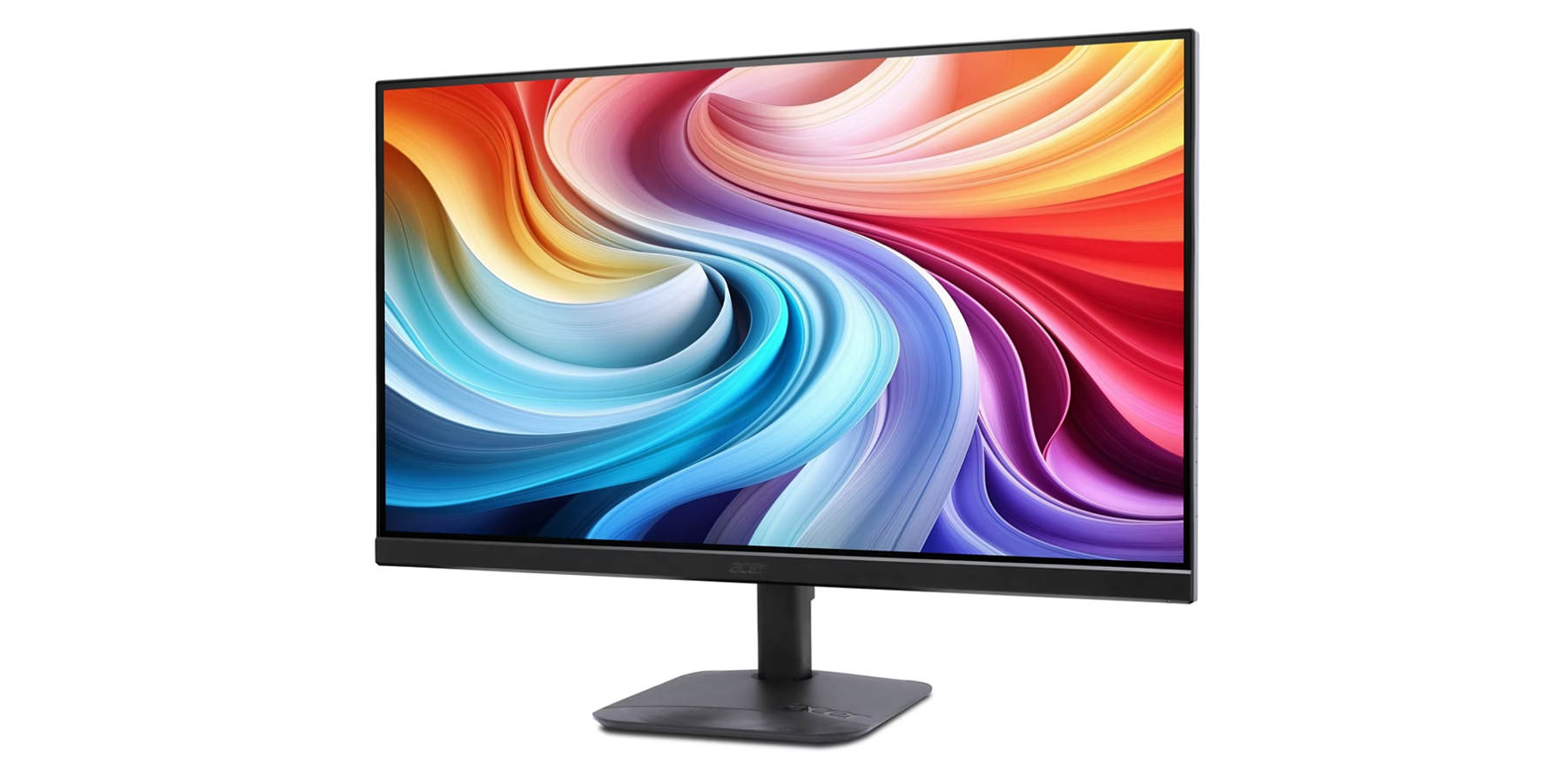 Angle. Acer - KA272K 27" UHD 4K IPS Monitor 250Nit 4ms Anti-Glare HDMI DisplayPort VESA Mount - Black.