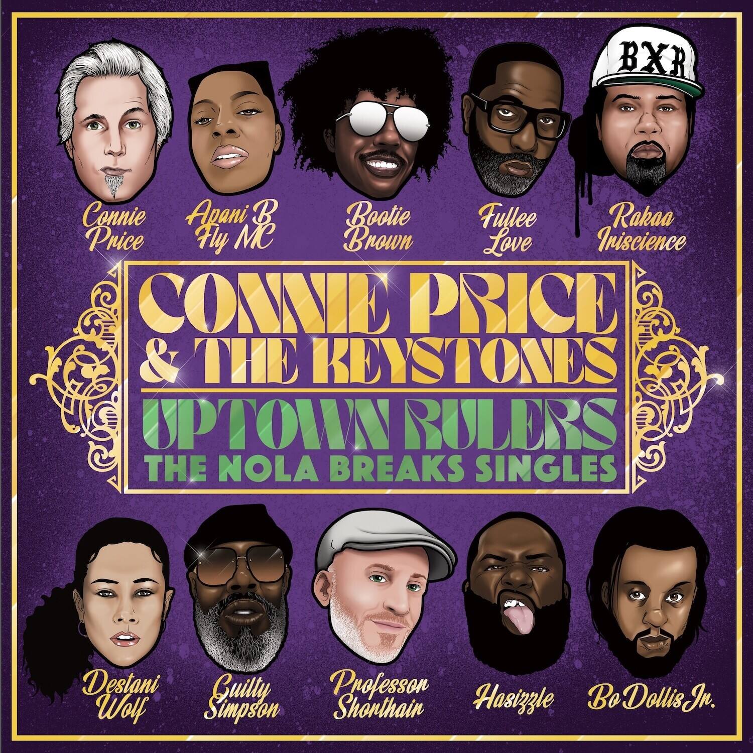 Connie Price  
Apani B Fly MC  
Bootie Brown  
Fullee Love  
Rakaa Iniscience  

Connie Price & The Keystone  
Uptown Rulers  
The NOLA Breaks Singles  

Destani Wolf  
Guilty Simpson  
Professon Shorthair  
Hasizzle  
Bo Dollis Jr.