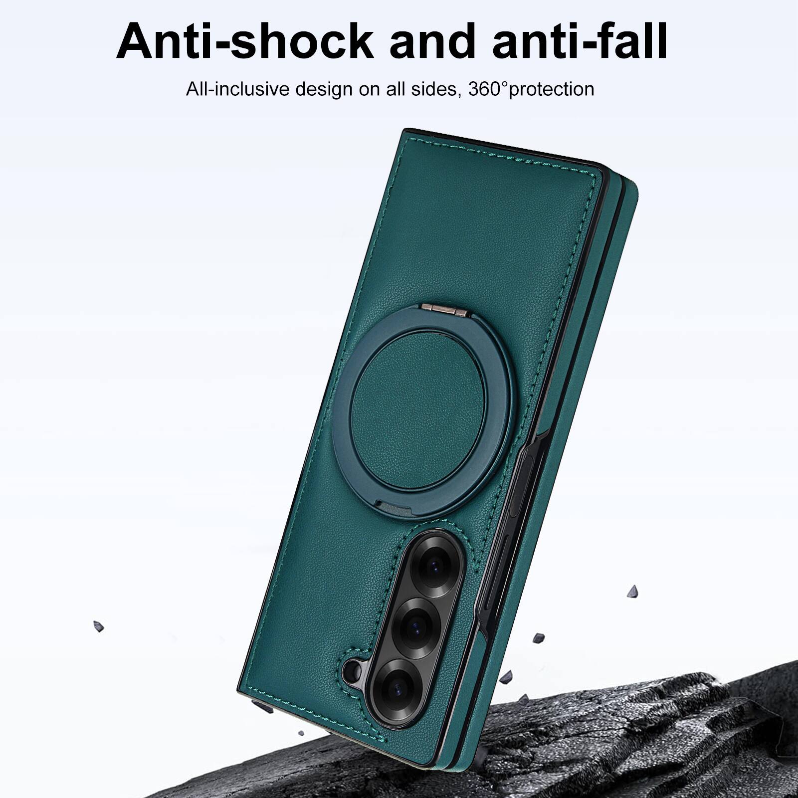 Anti-shock and anti-fall  
All-inclusive design on all sides, 360° protection