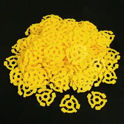 Front. PopMarket - Bags Unlimited ARI4510 7 Inch 45 RPM Record Inserts 100 Pack (Yellow) - VINYL ACCESSORIES - Multicolor.