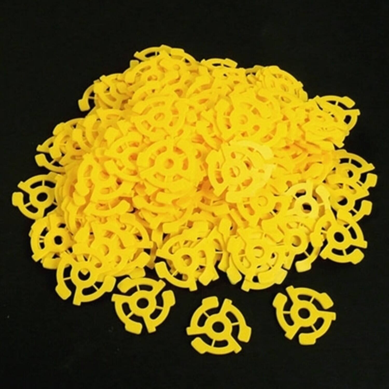 Front. PopMarket - Bags Unlimited ARI4510 7 Inch 45 RPM Record Inserts 100 Pack (Yellow)   - VINYL ACCESSORIES - Multicolor.