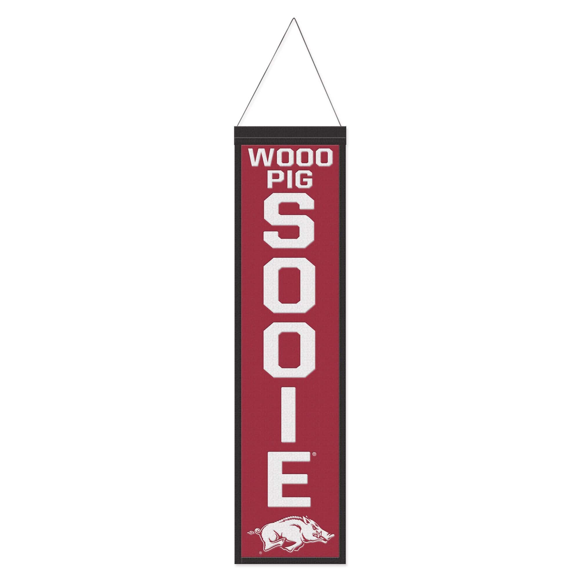 WinCraft - Arkansas Razorbacks 8" x 32" Evolution Banner - Multicolor