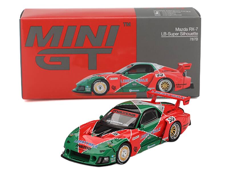 MINI GT  
Mazda RX-7  
LB-Super Silhouette  
787B  

LIBERTY WALK  
55  

TM