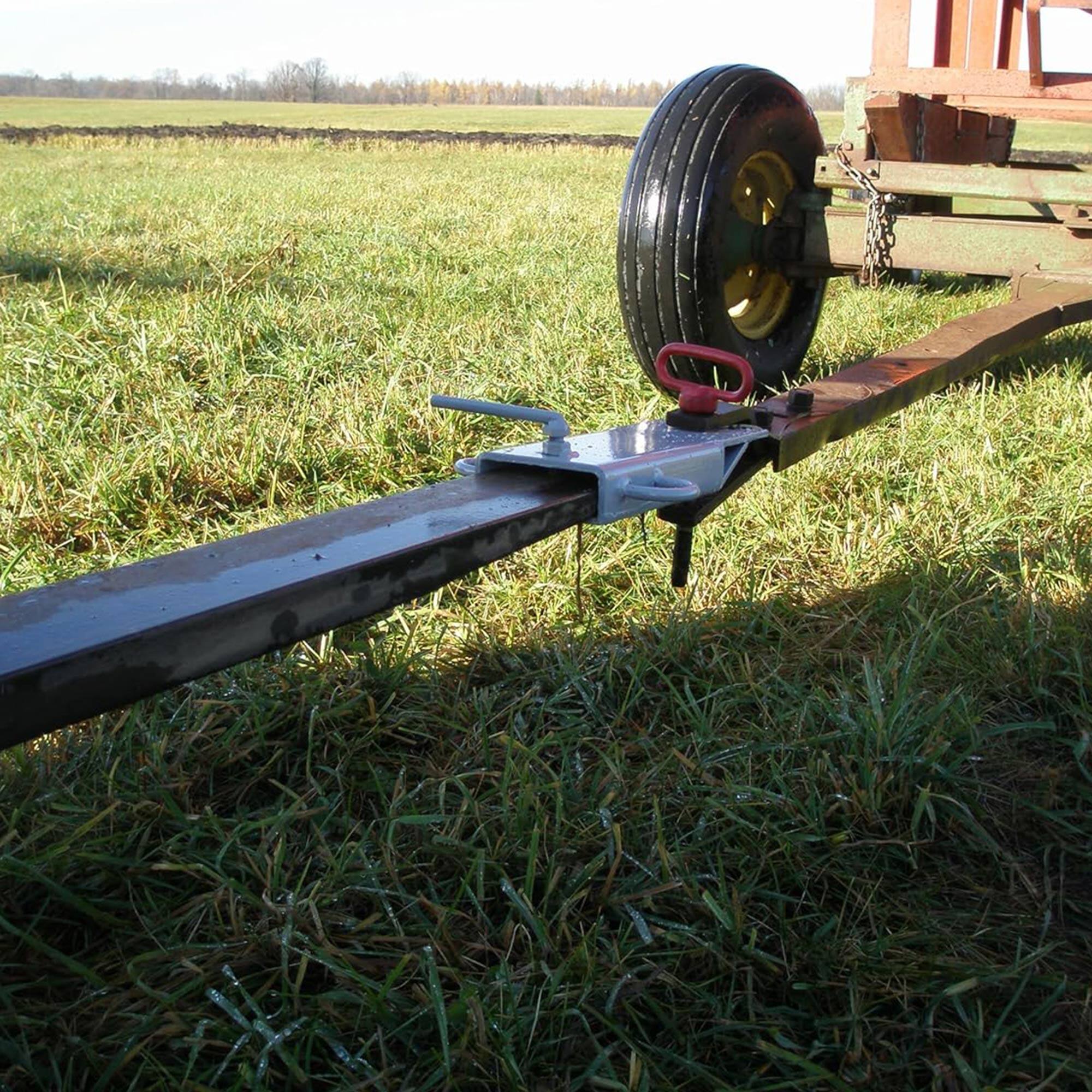 Alt View 2. Field Tuff - Field Tuff Robust Ball Mount Attachment with Steel Loops for Forks up to 5 Inch - Gray.