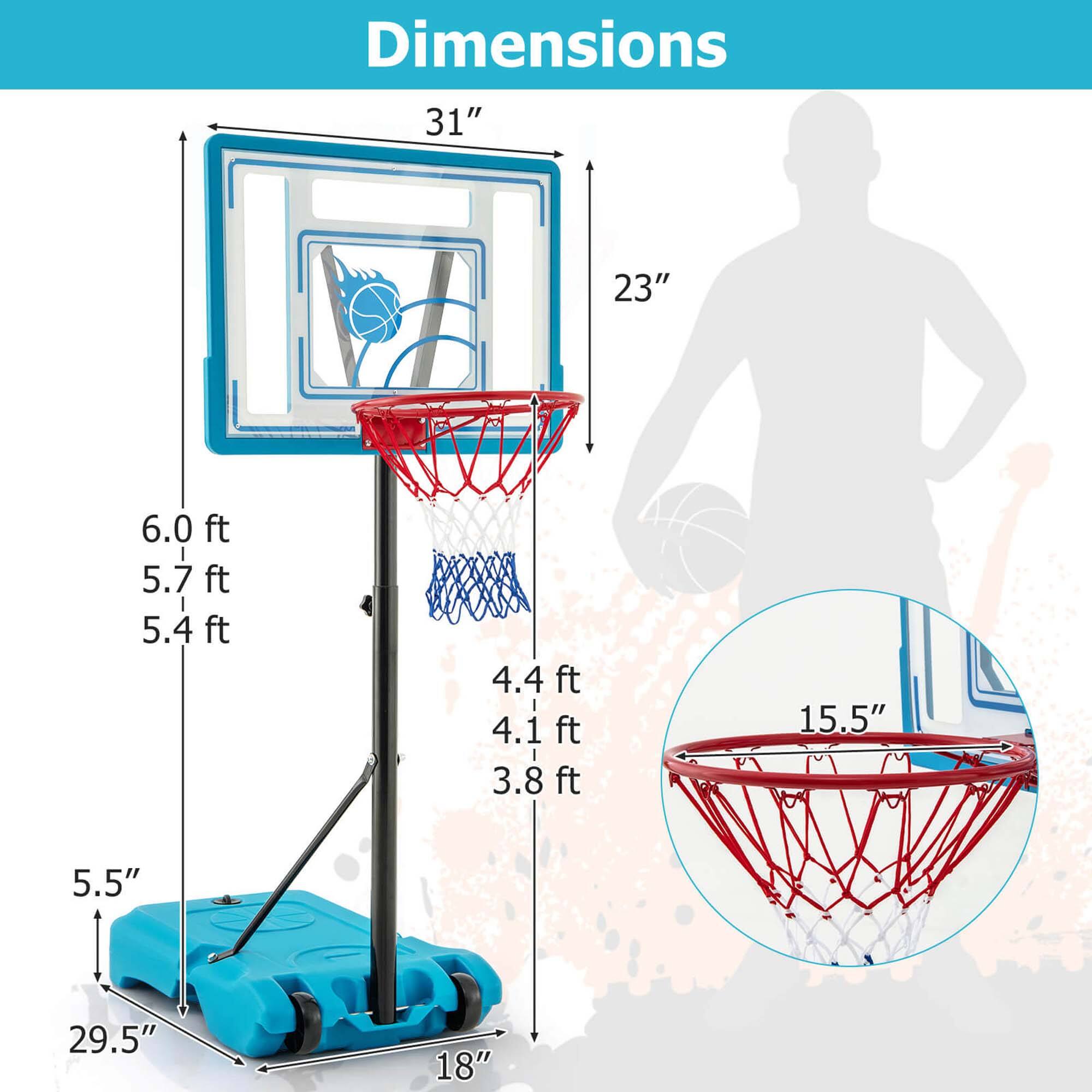 Dimensions

- 31"
- 23"
- 6.0 ft
- 5.7 ft
- 5.4 ft
- 4.4 ft
- 4.1 ft
- 3.8 ft
- 15.5"
- 5.5"
- 29.5"
- 18"