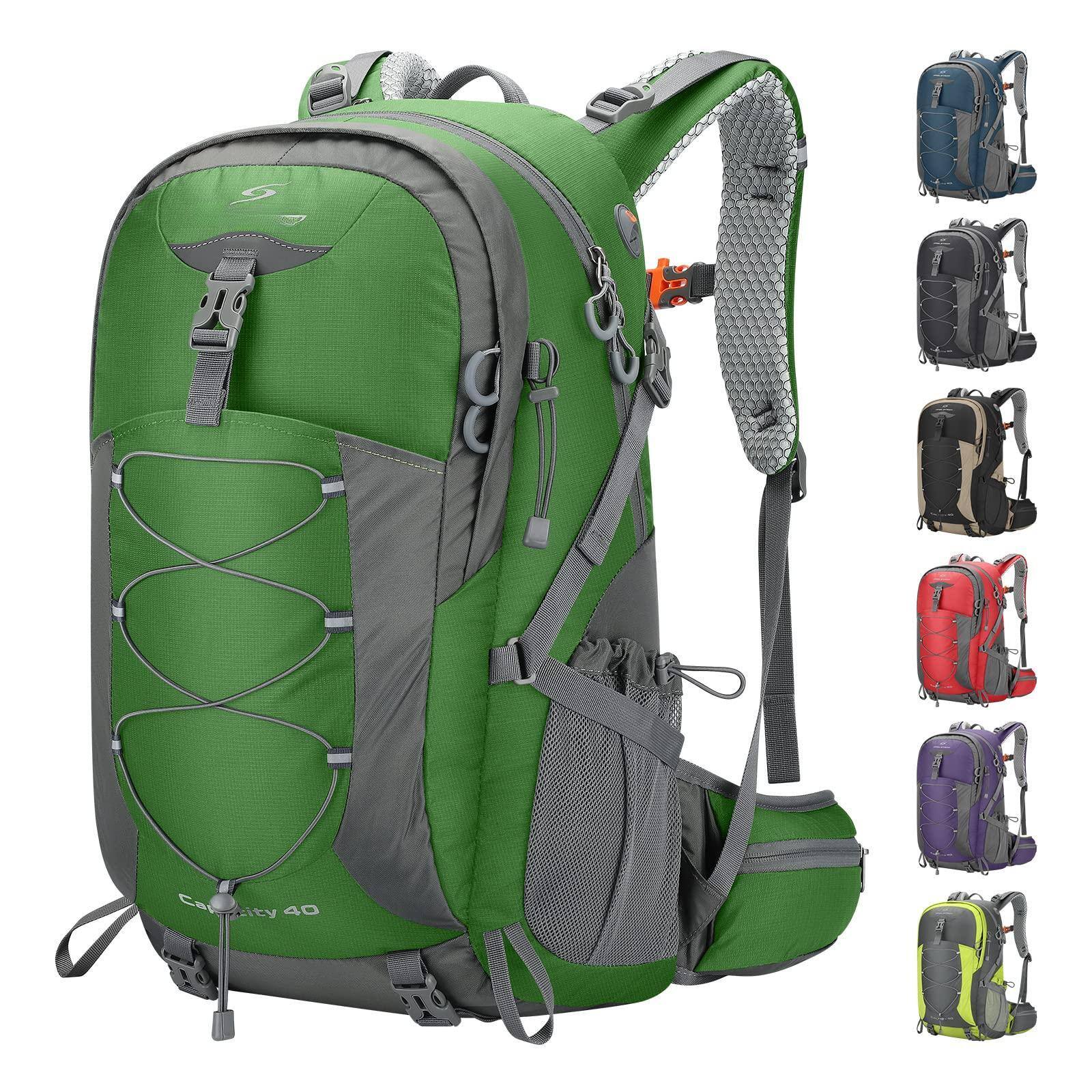 Stamp n Camp Hiking Backpack Camping 40l Waterproof Daypack With Rain ...