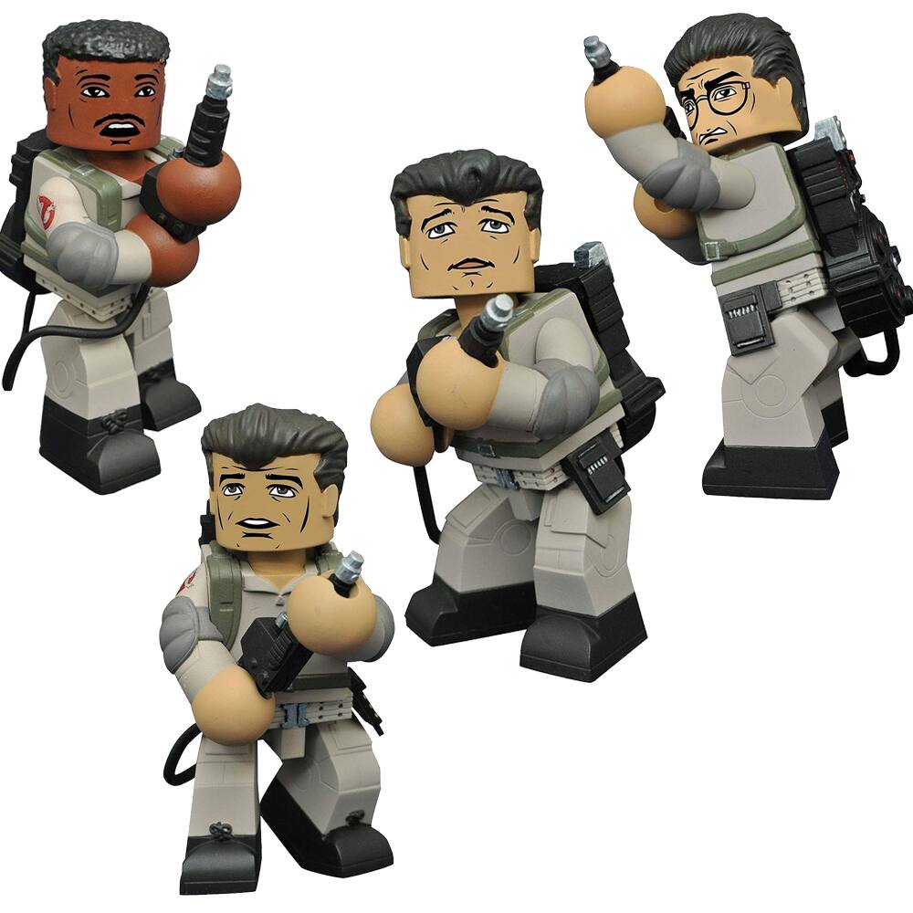Front. Toynk - Ghostbusters 4" Minimate Vinyl Figure Set Of 4.