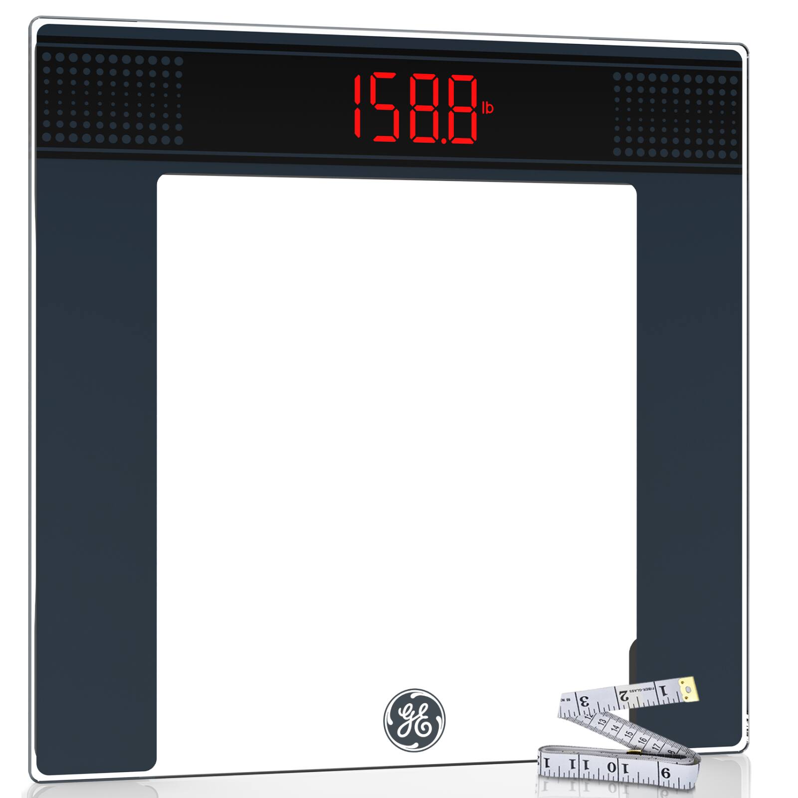 GE Digital Bathroom Scale for Body Weight, Highly Accurate LED