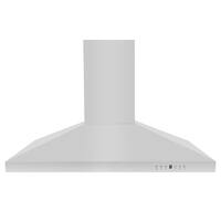 ZLINE - 48 inches - Externally Vented - Island Range Hood - Stainless Steel - Front_Zoom