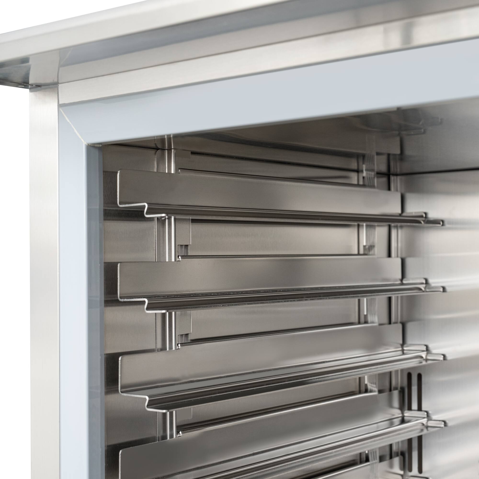 Alt View 7. Koolmore - 30 in. 5-Pan Commercial Countertop Blast Chiller 30 lbs Rapid Chill / 26.5 lbs Rapid Freeze with ETL - Brushed Stainless-steel.