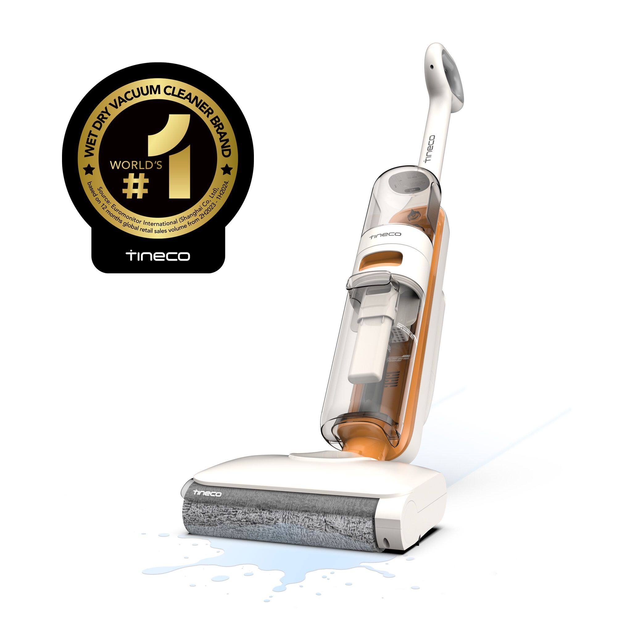 Tineco - GO Max Cordless 3-in-1 Wet Dry Floor Washer, Mop & Vacuum in One, Multi Surface Cleaning, Self Cleaning Dock - Black