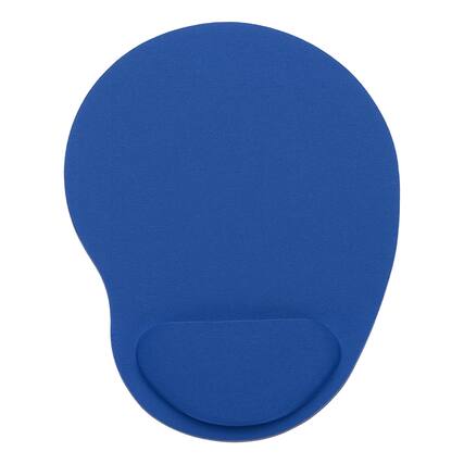 Front. Unique Bargains - Ergonomic Gel Mouse Pad with Wrist Rest Support Memory Foam Mat Non-Slip Base for Office Computers Laptop Keyboard Home - Blue.