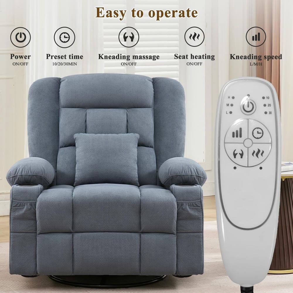 Easy to operate

- Power ON/OFF
- Preset time 10/20/30MIN
- Kneading massage ON/OFF
- Seat heating ON/OFF
- Kneading speed L/M/H

H 10  
M 20  
L 30