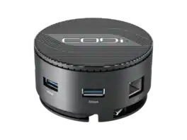CODi - CentroM3 Multi-Port USB-C Docking Station with Dual 4K HDMI, 100W PD, Gigabit Ethernet & USB-A 3.2
