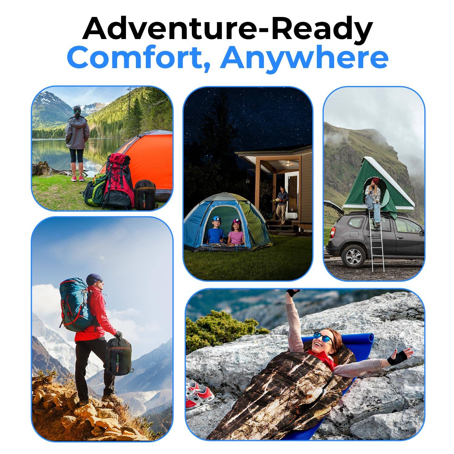 Adventure-Ready Comfort, Anywhere