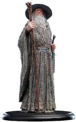 Weta Workshop - Small Polystone - The Lord of the Rings Trilogy - Gandalf the Grey Wizard - Miniature - COLLECTIBLES - Multicolor