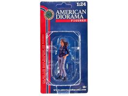 "Car Meet 3" Figurine 5 for 1/24 Scale Models by American Diorama - Multi