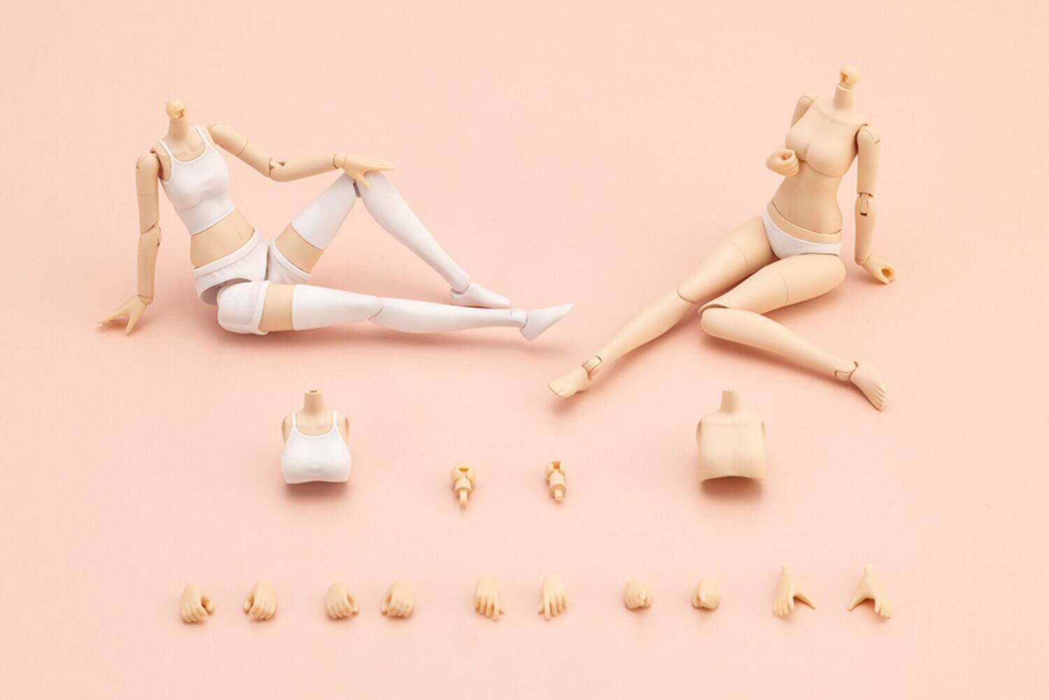 Alt View 1. PopMarket - Kotobukiya - Sousaishojoteien - Dress Up Body (S) Model Kit   - Collectibles - Multicolor.