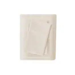 Gracie Mills - Hugo Deep Pocket Brushed Microfiber Sheet Set with 3M Moisture Wicking - Ivory