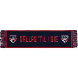 Winning Streak Sports - FC Dallas 30.5'' x 8'' Heritage Scarf Banner - Navy