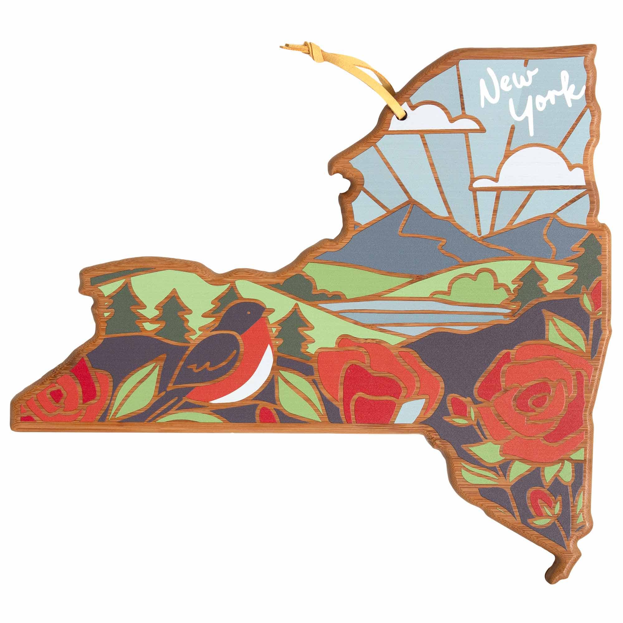 Totally Bamboo - New York Cutting Board with Artwork by Summer Stokes price history on PriceWatchPro
