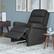 Alt View 13. ProLounger - Lameur Left Handed Stitch-Tufted Rocker Recliner - Dark Gray.