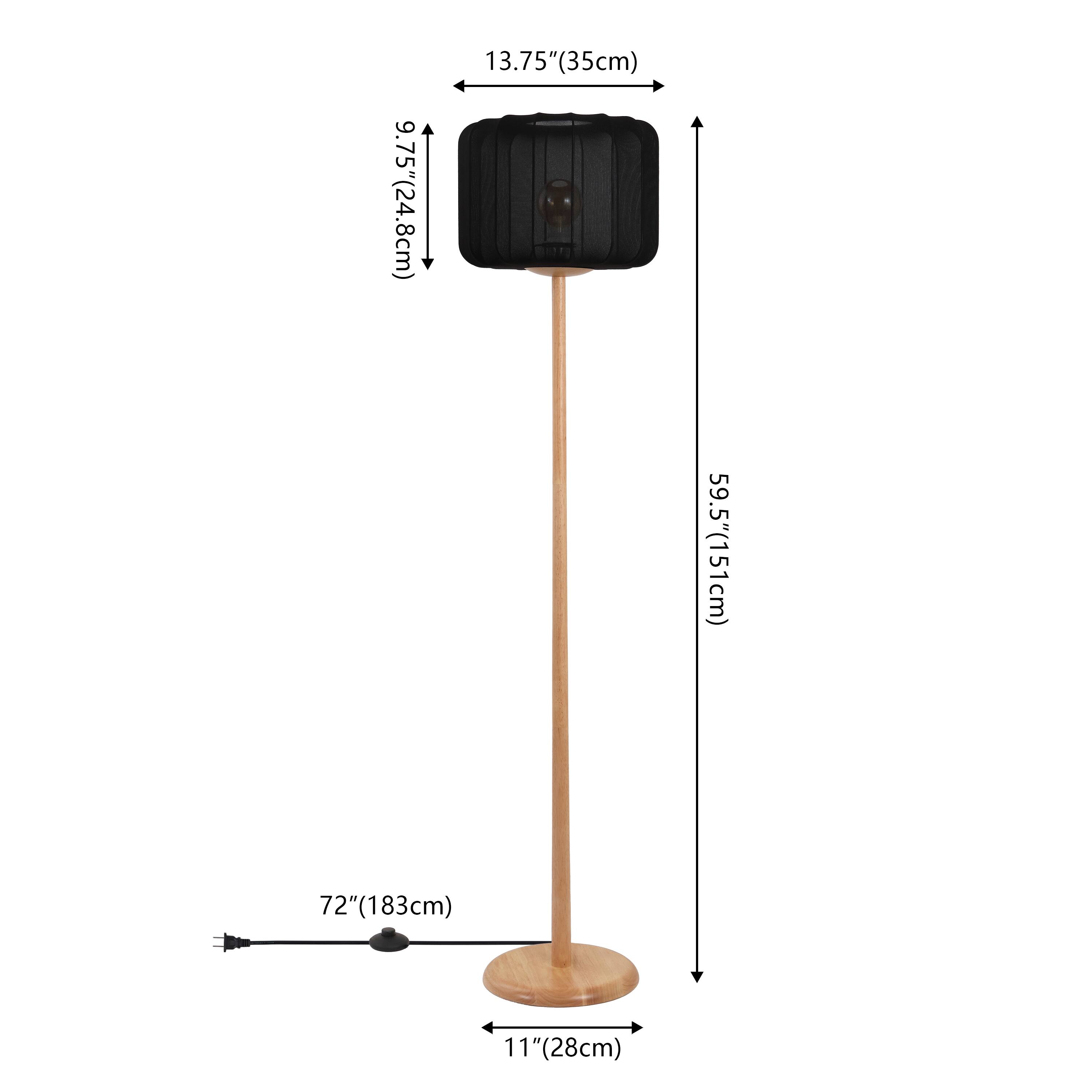 9.75" (24.8cm)  
13.75" (35cm)  
59.5" (151cm)  
72" (183cm)  
11" (28cm)