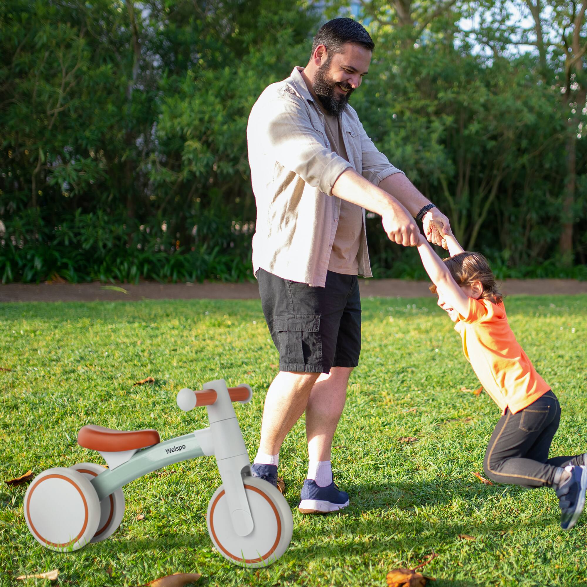 Alt View 10. WELSPO - Baby Balance Bike for 12-36 Months - Green.