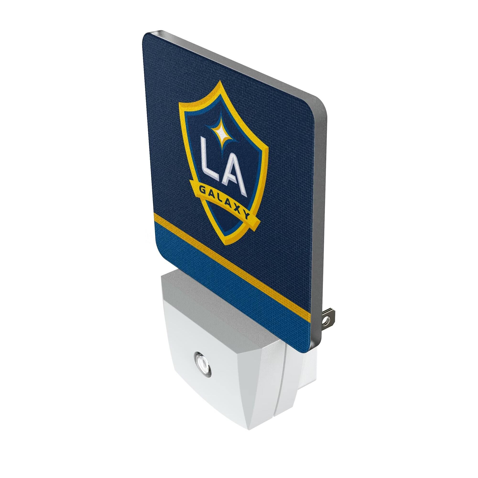 Alt View 1. Keyscaper - LA Galaxy Team Stripe Nightlight 2-Pack - Multicolor.
