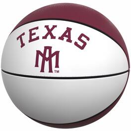 Logo Brands - Texas A&M Aggies Official-Size Autograph Basketball - Multicolor