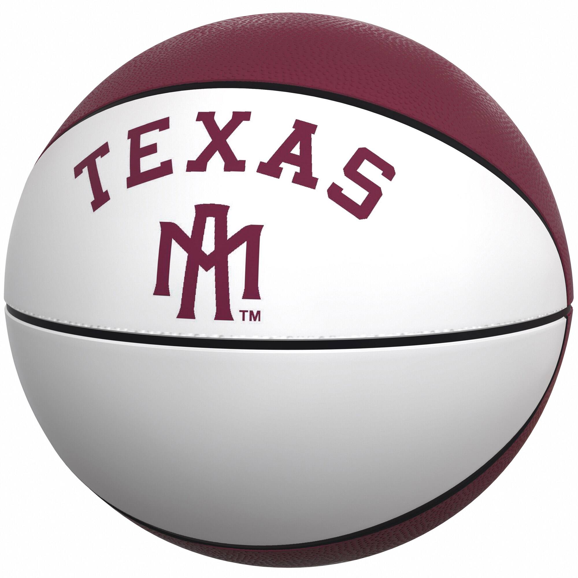 Front. Logo Brands - Texas A&M Aggies Official-Size Autograph Basketball - Multicolor.