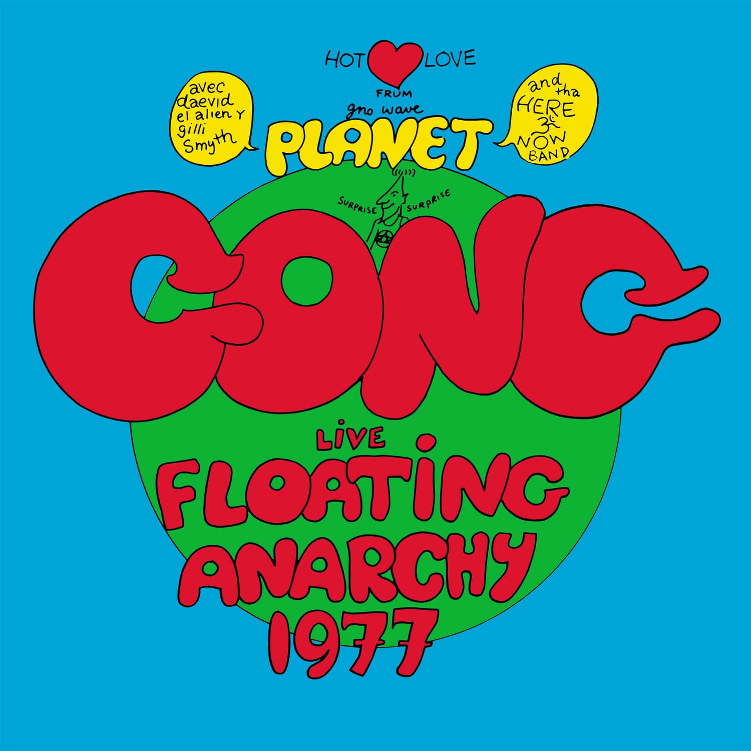 Planet Gong - Live Floating Anarchy 1977   - VINYL LP price history on PriceWatchPro