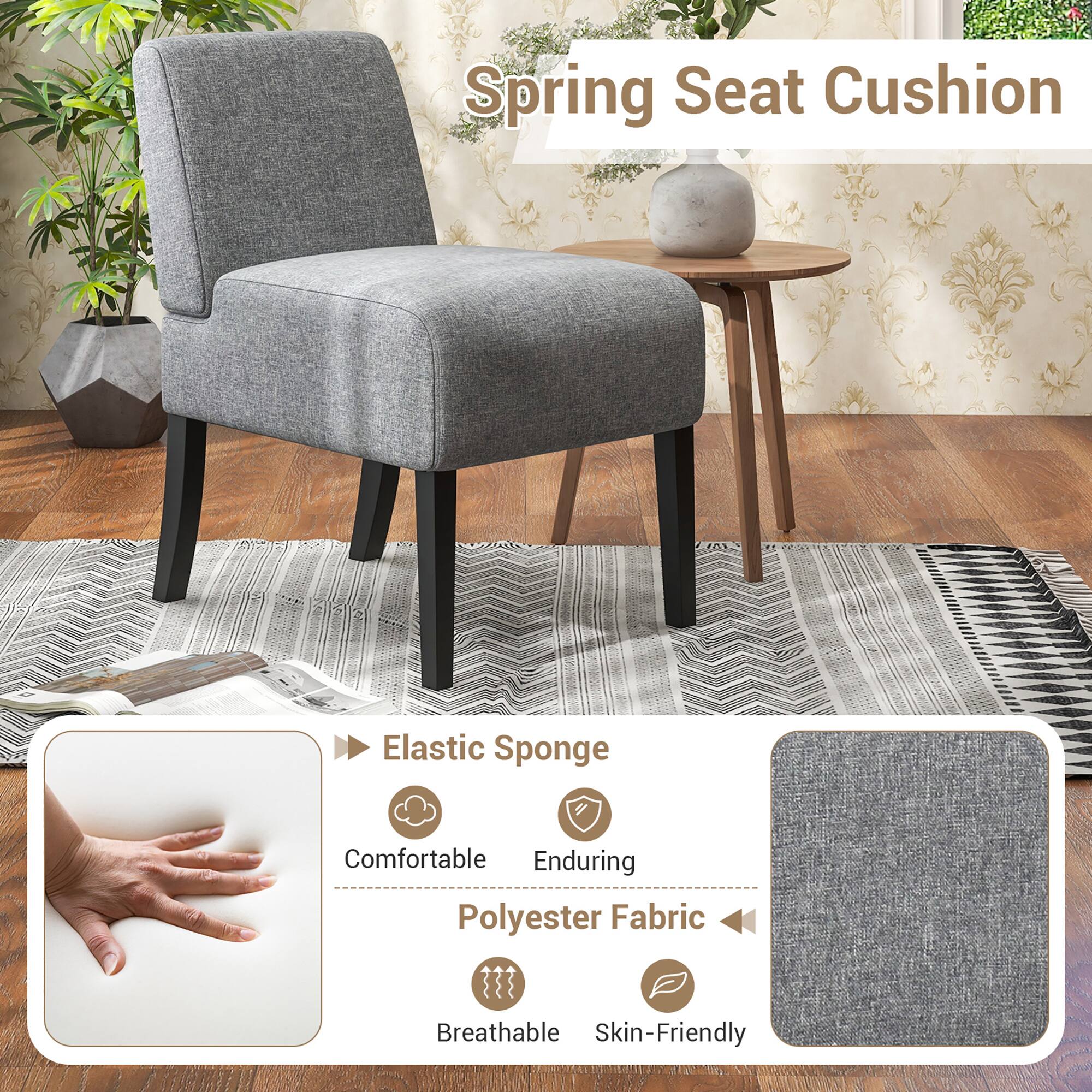 Spring Seat Cushion

- Elastic Sponge
  - Comfortable
  - Enduring

- Polyester Fabric
  - Breathable
  - Skin-Friendly