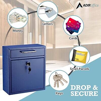 ADIRoffice

Letters  
Money  
Cards  
Small Parcels  
DROP & Keys SECURE