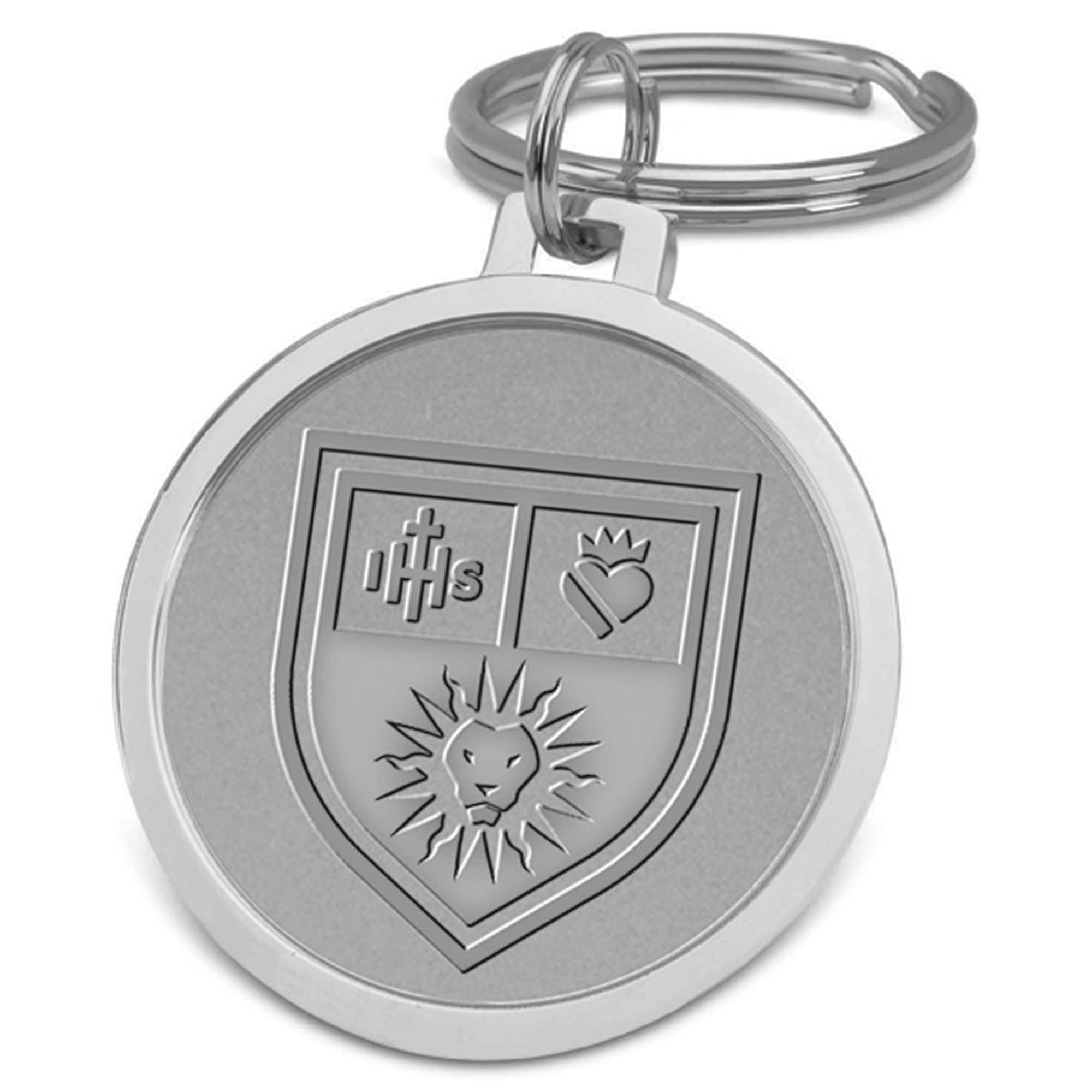 Jardine - Loyola Marymount Lions Team Logo Split-Wire Key Ring - Silver