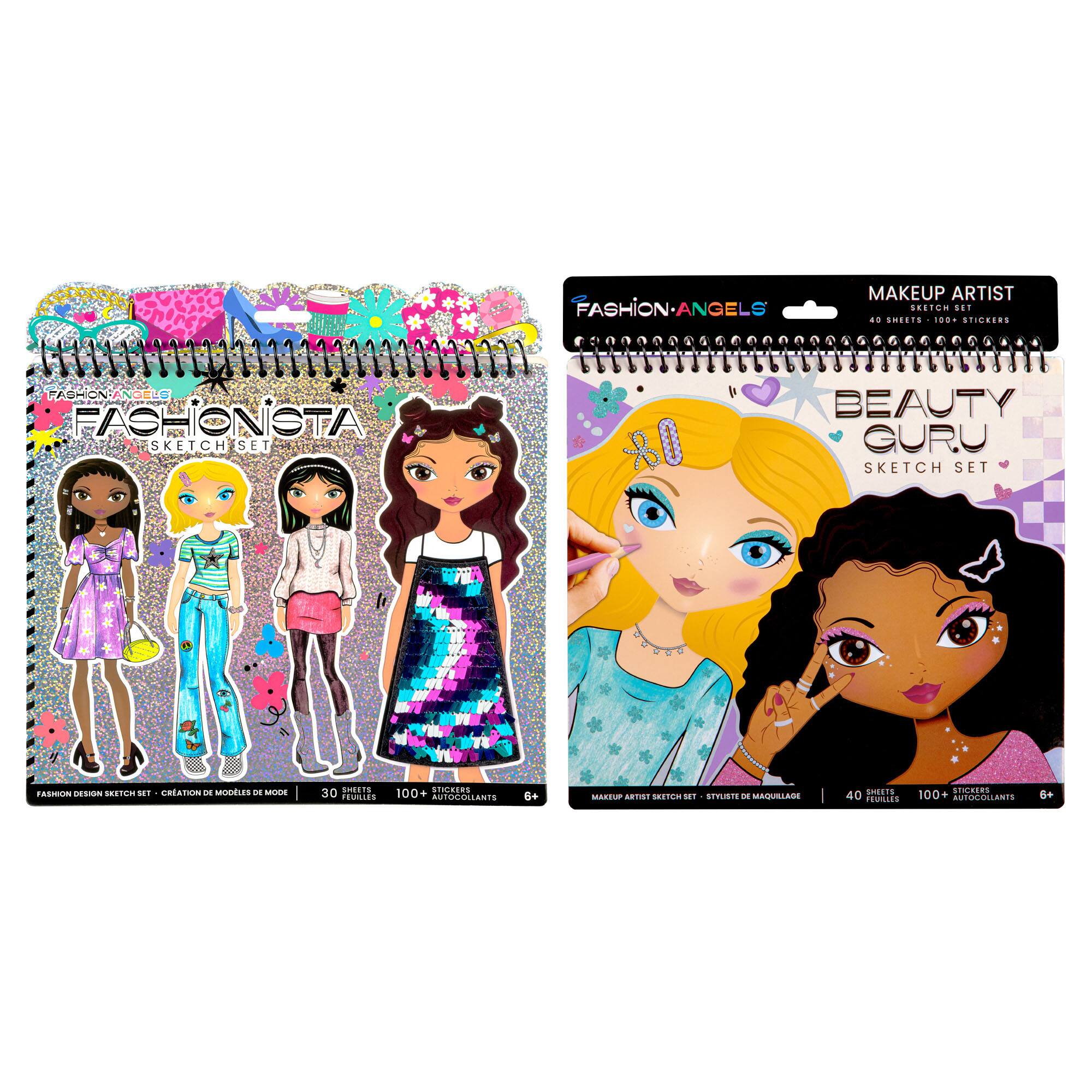 Fashion Angels - Fashion Angels: Sketch Portfolio Bundle - Fashionista & Beauty Guru