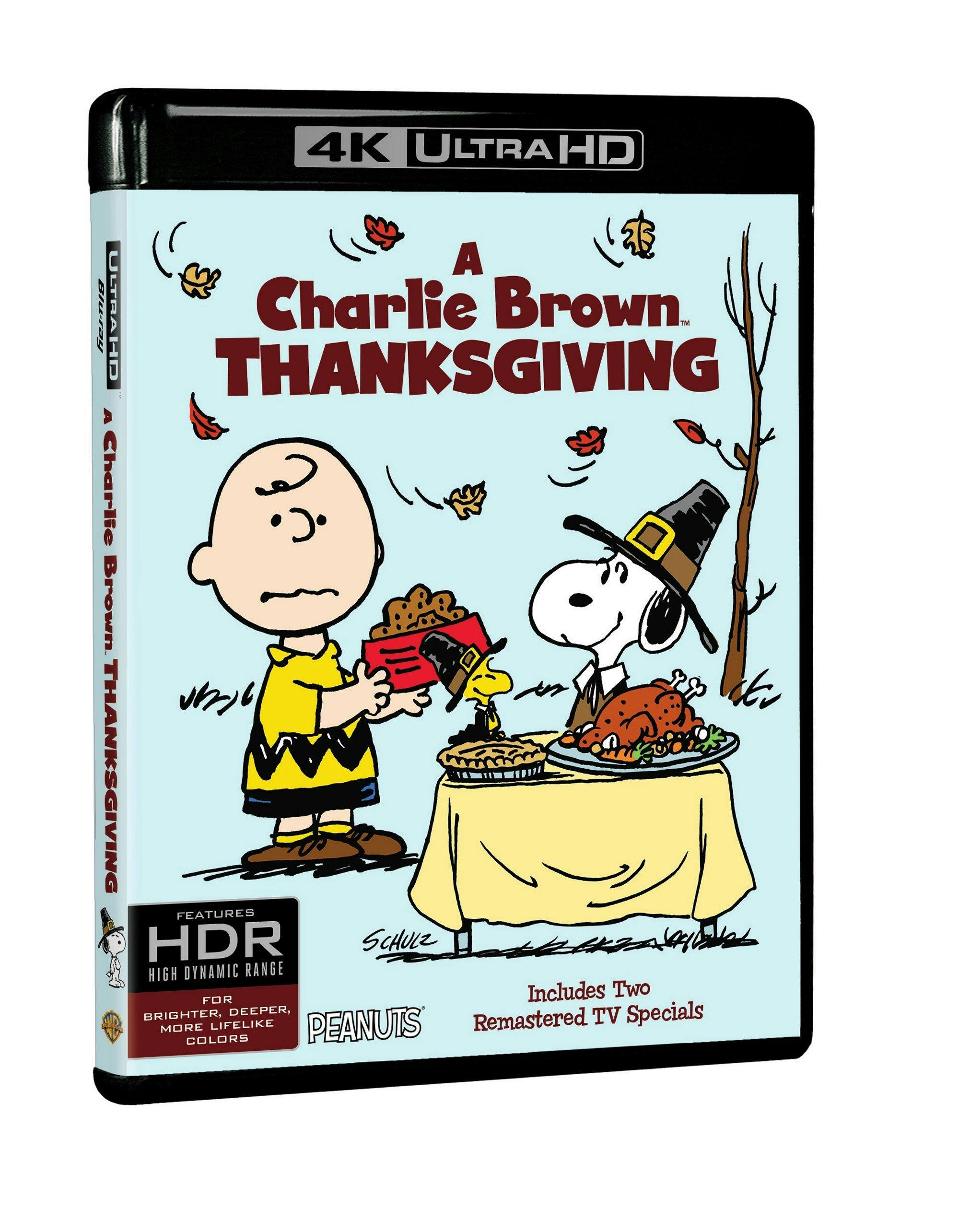 Angle. Charlie Brown: A Charlie Brown Thanksgiving (4K Ultra HD) [UHD].