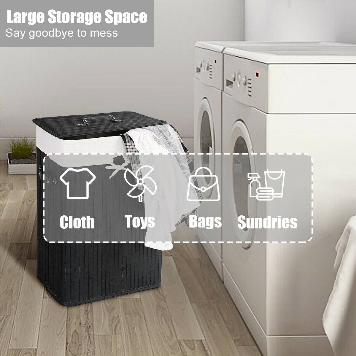Large Storage Space Say goodbye to mess Cloth Toys Bags Sundries