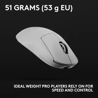 Logitech PRO X SUPERLIGHT 2c LIGHTSPEED Lightweight Compact Logitech PRO X SUPERLIGHT 2c LIGHTSPEED Lightweight Compact