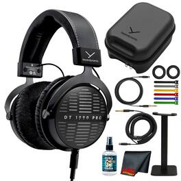 Bundle - Beyerdynamic - DT 1990 PRO MKII Open Back Studio Reference Headphones ()