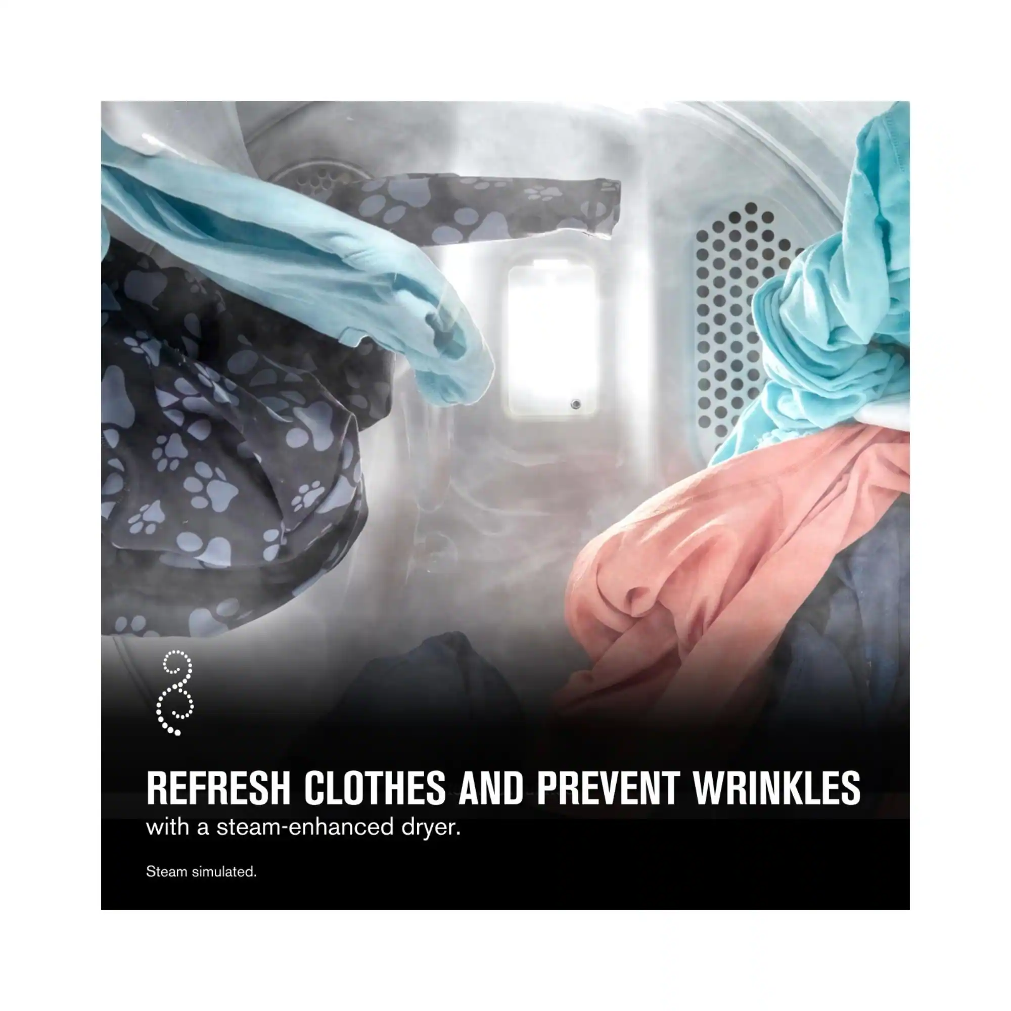 Alt View 15. Maytag - 7.0 Cu. Ft. Gas Dryer with Steam and Pet Pro System - Volcano Black.