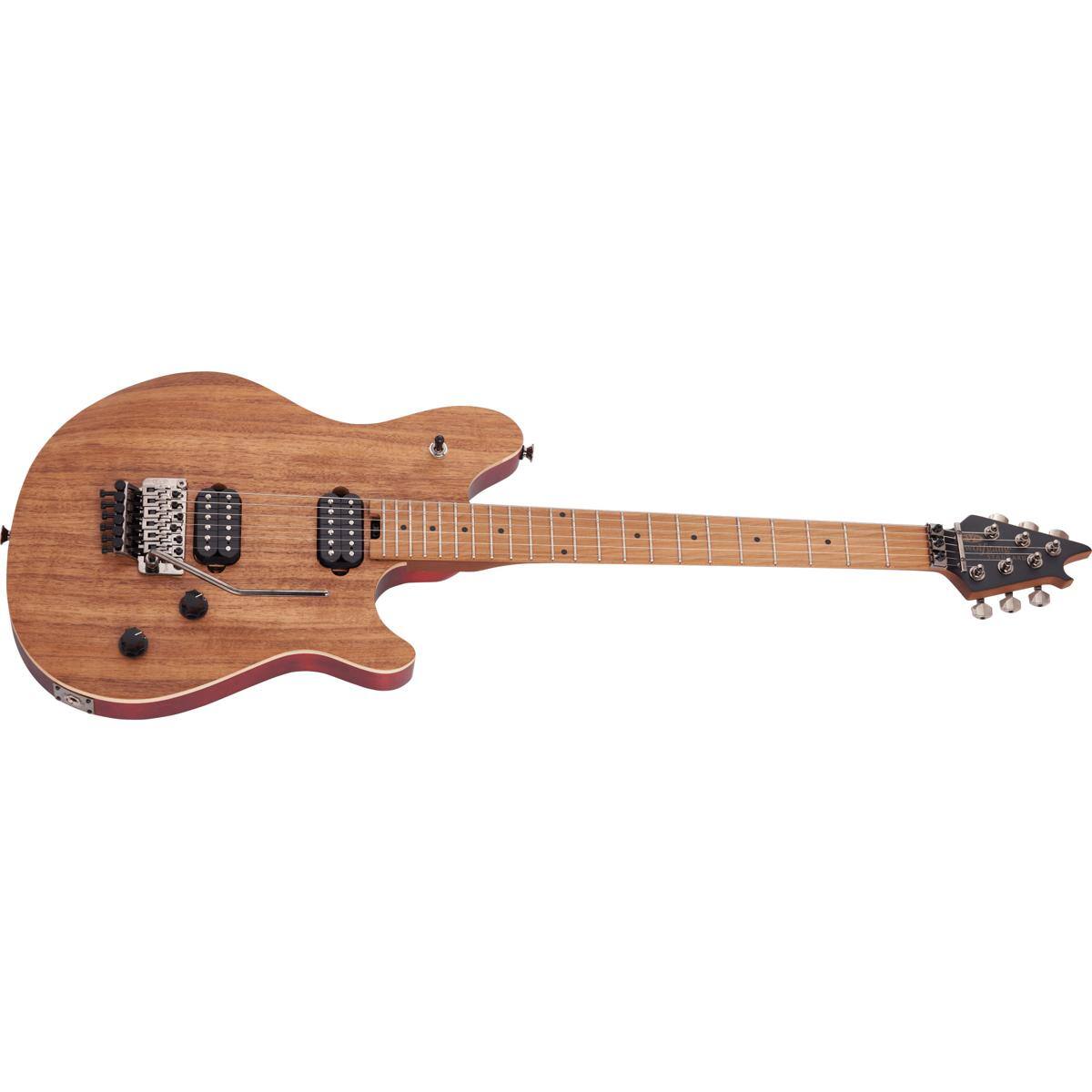 Alt View 3. EVH - EVH Wolfgang Standard Exotic Koa Electric Guitar, Baked Maple Fingerboard, Natural.