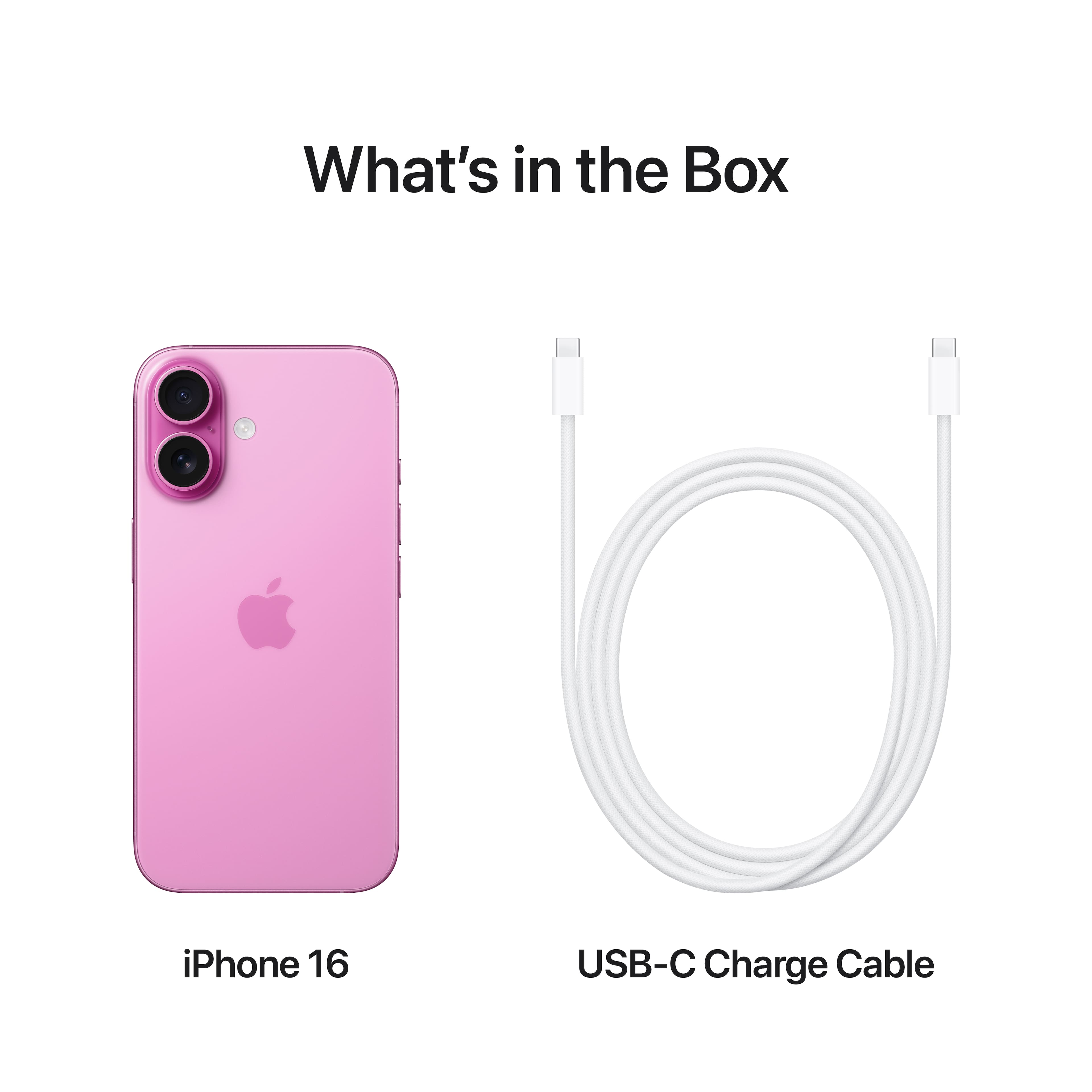 What's in the Box: iPhone 16 USB-C Charge Cable