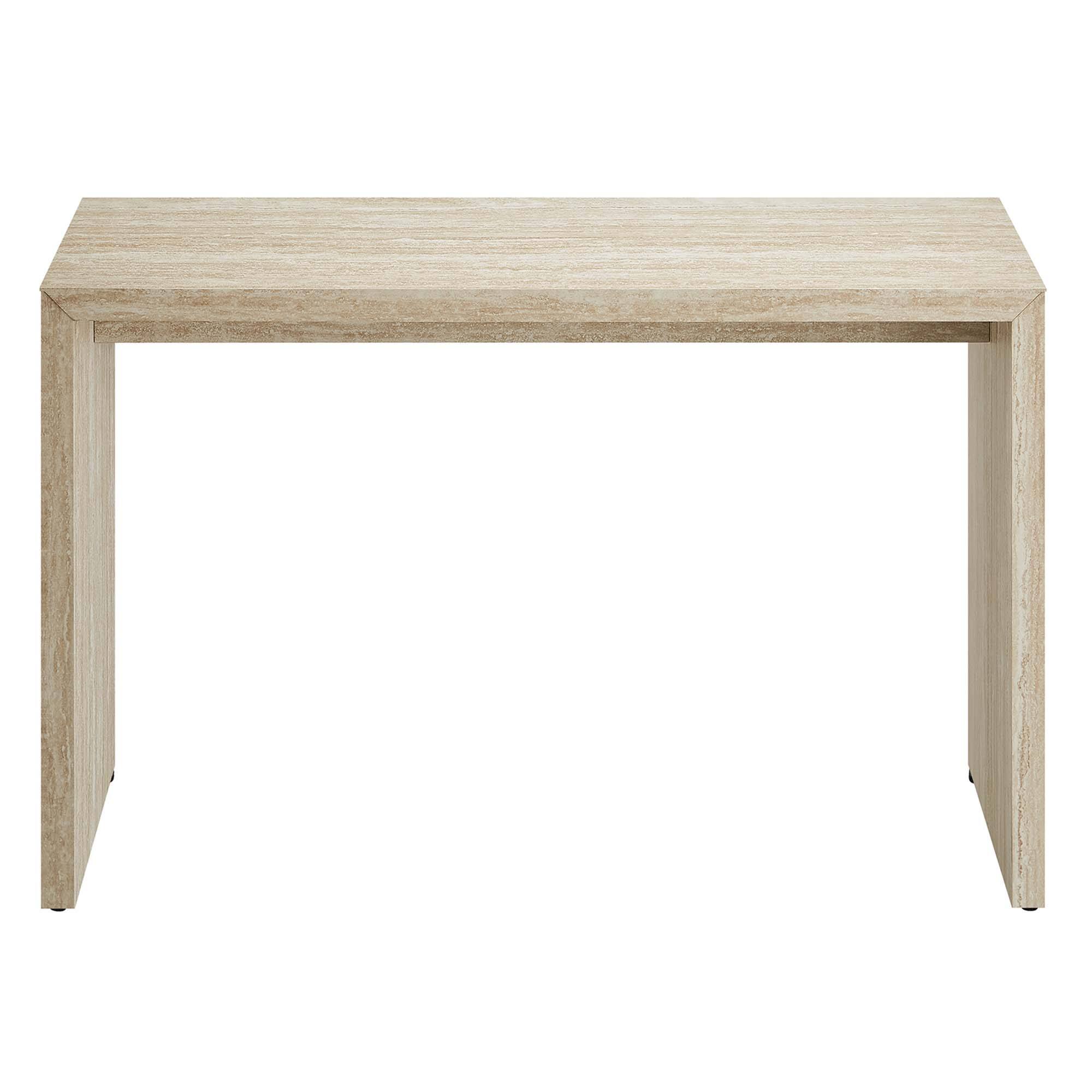 Alt View 4. Modway - Mirella Faux Travertine Console Table by Modway - Travertine.