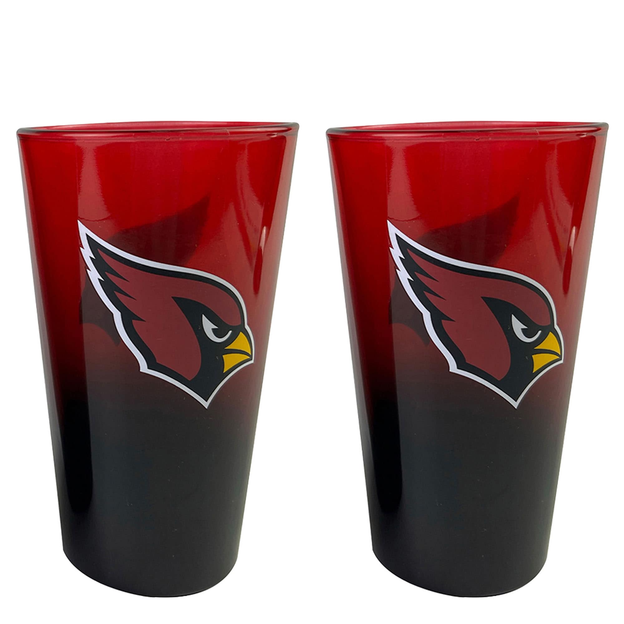 The Memory Company - Arizona Cardinals Two-Pack 16oz. Ombre Pint Glass Set - Multicolor price history on PriceWatchPro