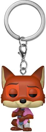 Front. Funko - Funko Keychain: Zootopia 2 - Nick Wilde - COLLECTIBLES - Multicolor.