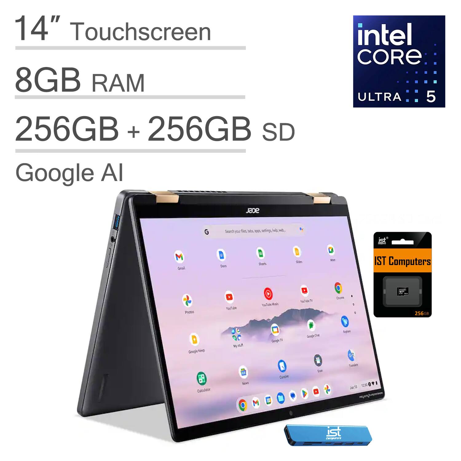 256GB SD Card - Steel Gray