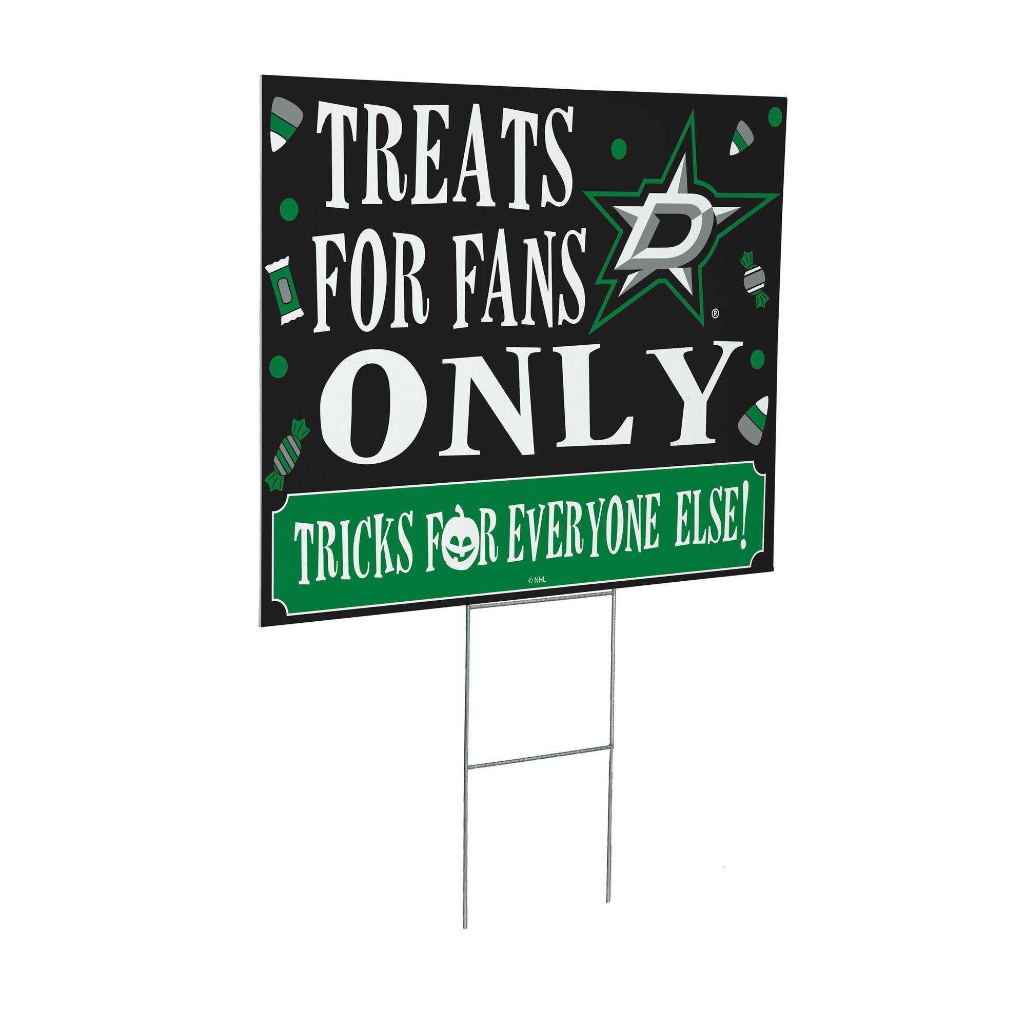 TREATS FOR FANS ONLY  
TRICKS FOR EVERYONE ELSE!