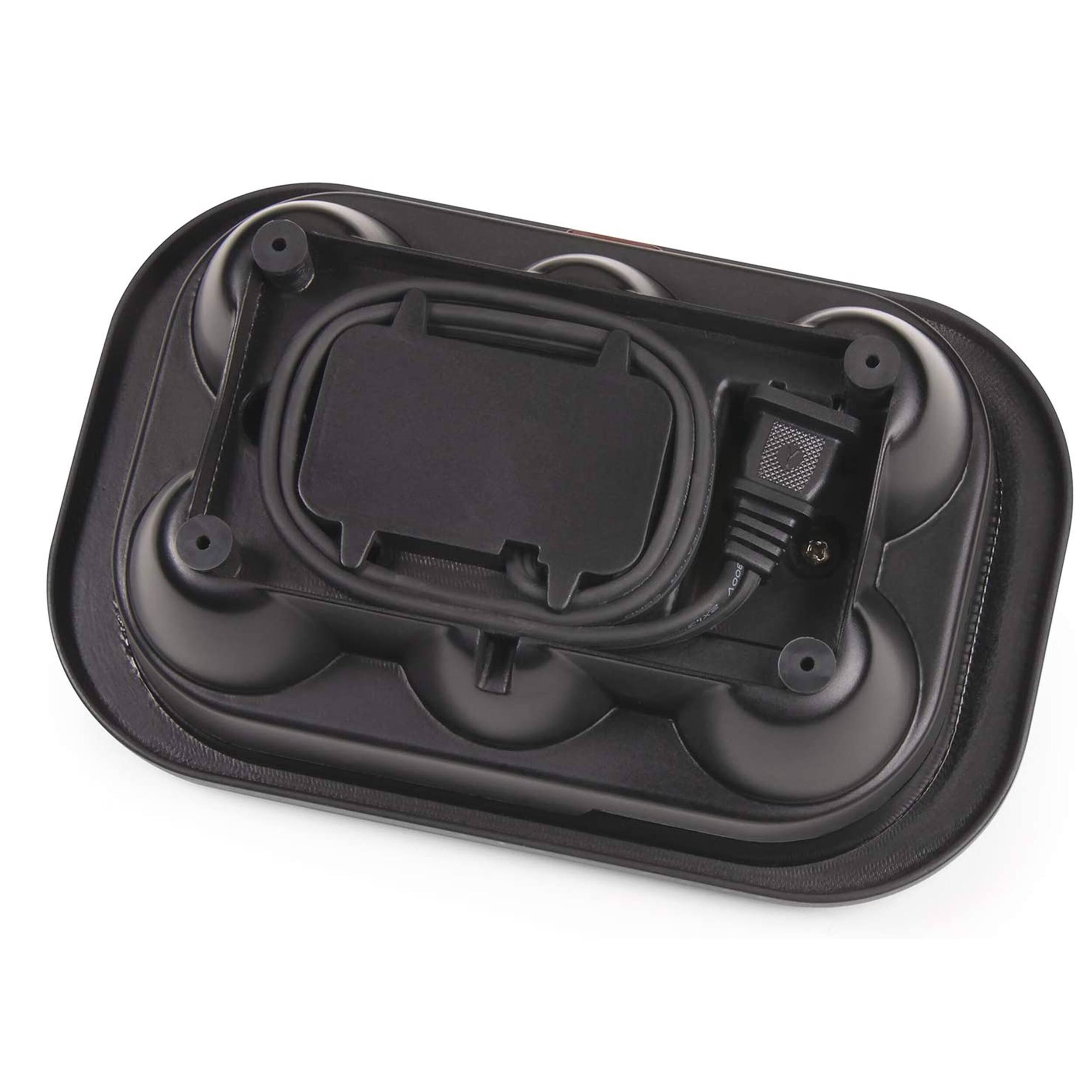 Alt View 5. Presto - Presto Electric 6 Egg Cooker in Black - Black.