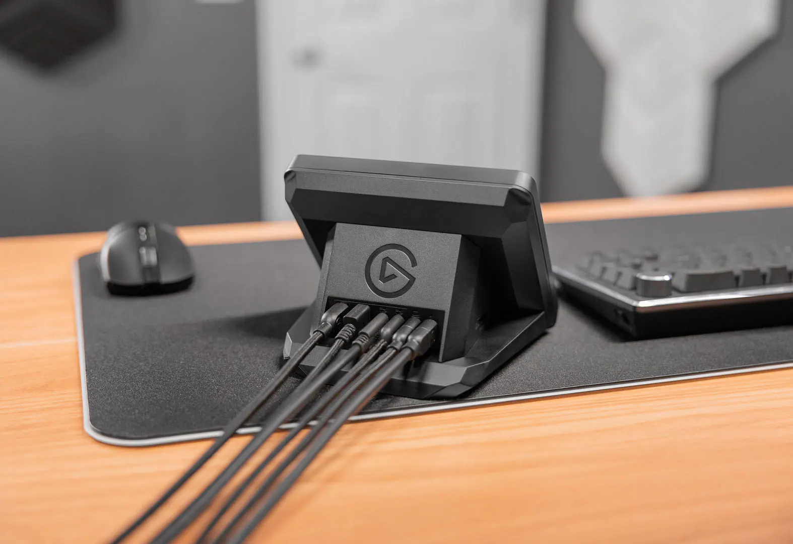 Alt View 9. Elgato - USB Hub - For Stream Deck+ USB Microphone Interface and Customizable Audio Mixer - Black.